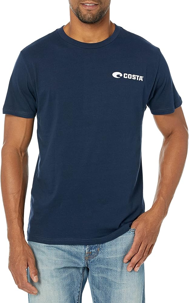 Costa Del Mar Men's Emblem Bass Short Sleeve T-Shirt