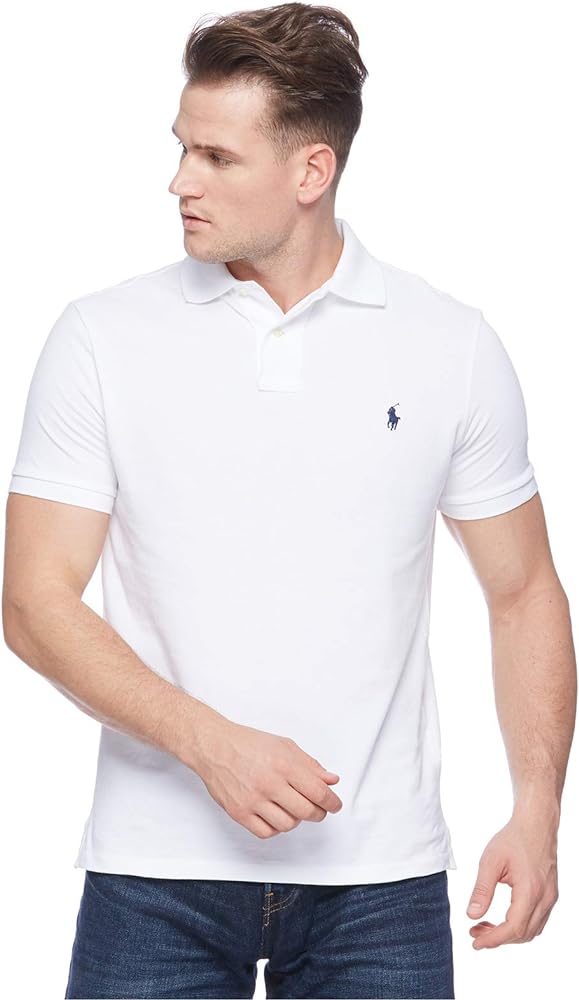 Polo Ralph Lauren Mens Custom Slim Fit Polo Shirt