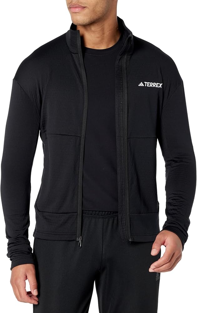 adidas Men's Terrex Multi Light Fleece Full-Zip Jacket