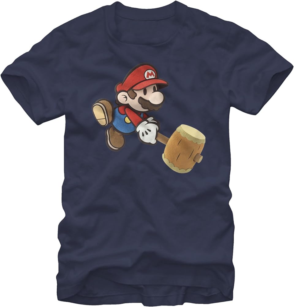 Nintendo Men's Paper Hammer T-Shirt