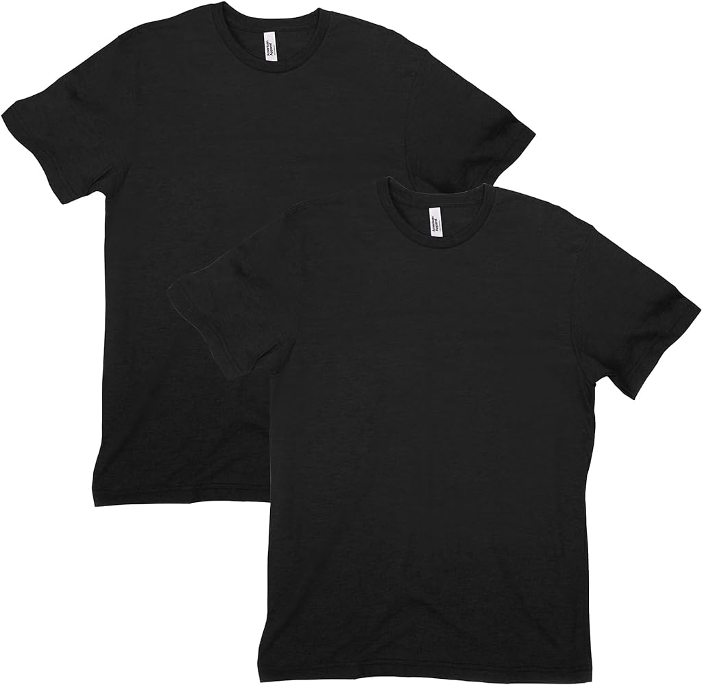 American Apparel Unisex CVC T-Shirt, Style G2001CVC, 2-Pack