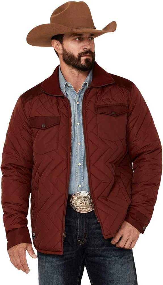 Kimes Ranch Men's Skink Quilted Shirt Jacket