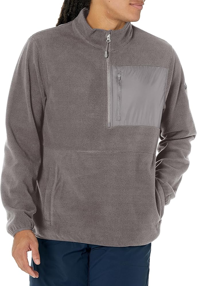 HUK Men's Alaska Fleece Pullover, Performance Fishing Jacket