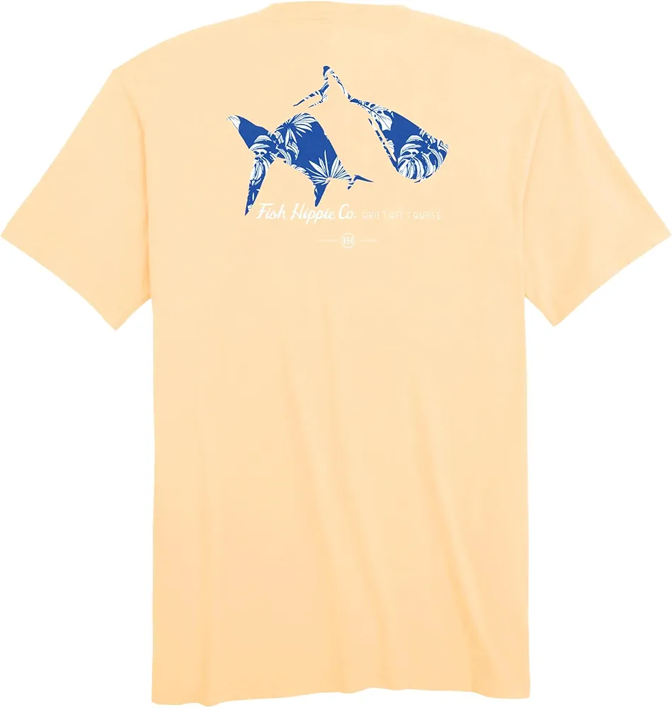 Fish Hippie Skewed Short Sleeve Tee