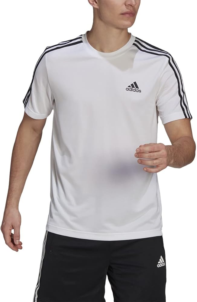 adidas Men's Aeroready 3-Stripes Tee