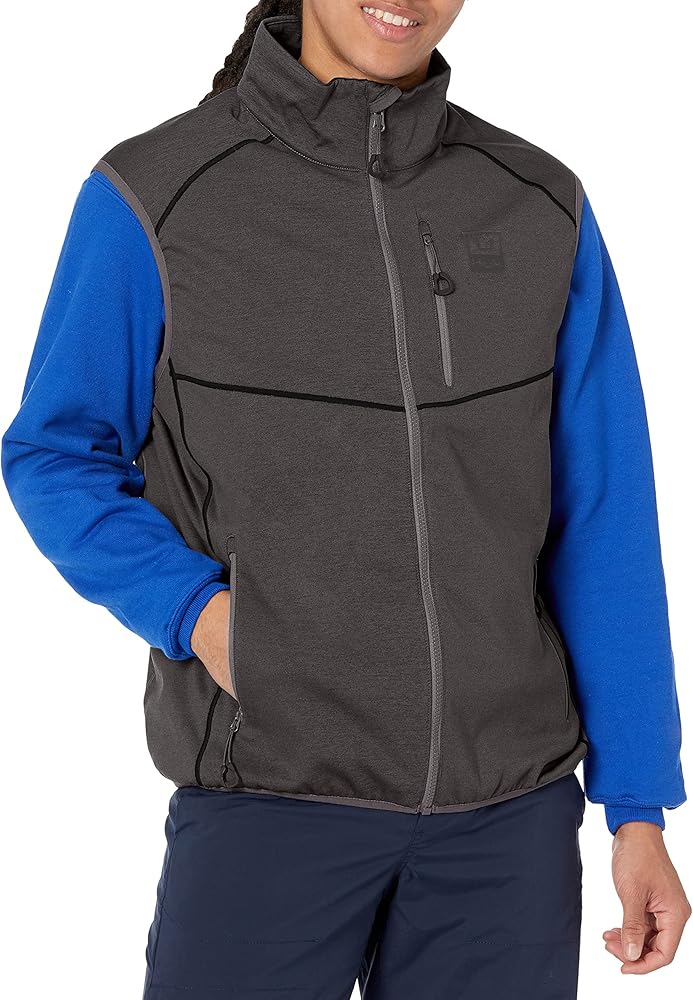 HUK Men's Fin Vest | Water Repellent Performance Zip Jacket