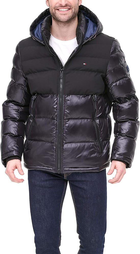 Tommy Hilfiger Men's Hooded Puffer Jacket