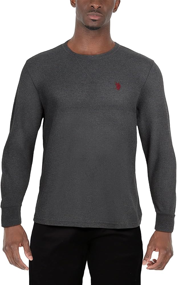 U.S. Polo Assn. Men's Thermal Shirt - Long Sleeve Waffle Knit Top