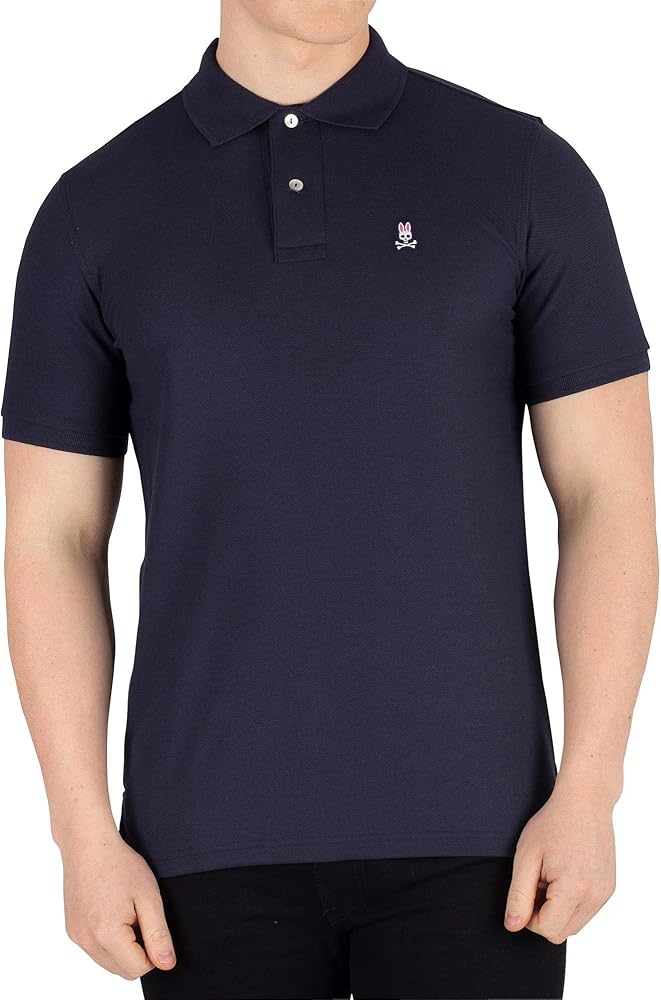 Psycho Bunny Men's The Classic Pique Polo Shirt