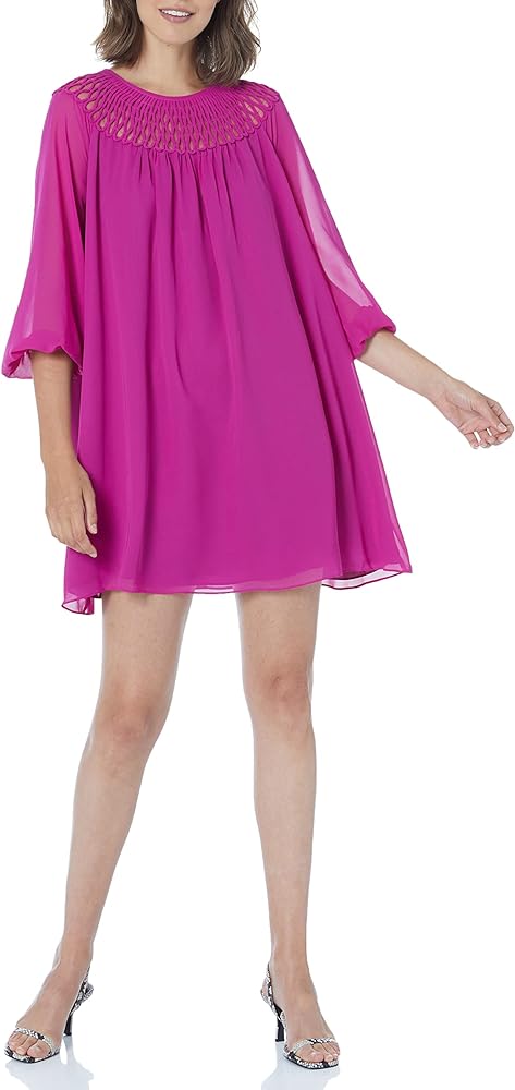 Trina Turk Women's Detailed Neckline Shining Light Dress