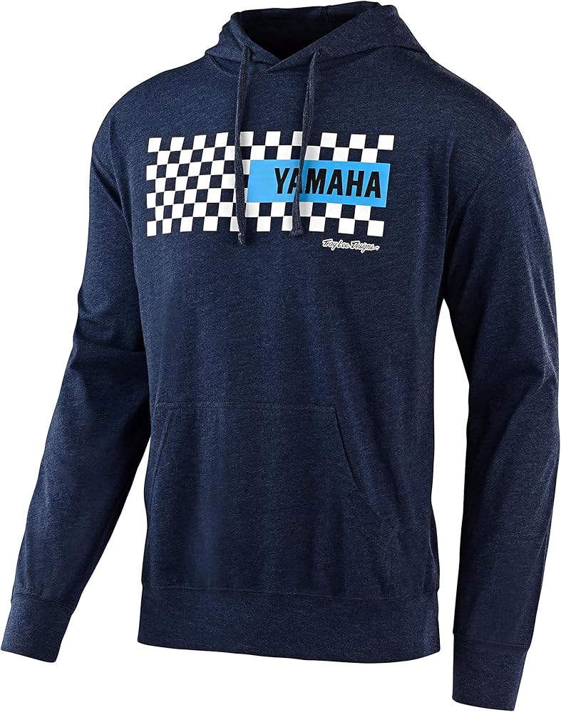 Troy Lee Designs Official Mens Yamaha Checkers | Fleece | Pullover | Hoodie