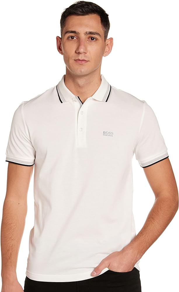 BOSS Men's Paddy Short Sleeve Polo Shirt