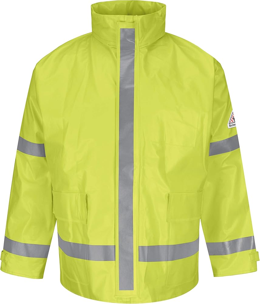 Bulwark Fr Hi-Visibility Rain Jacket