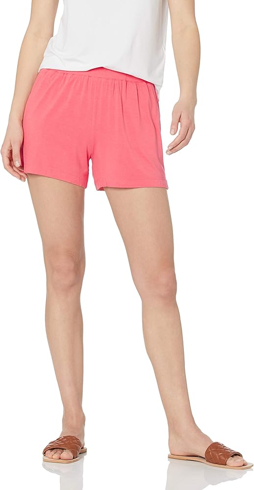 Amazon Essentials Women's Classic-Fit Knit Pull-On Short