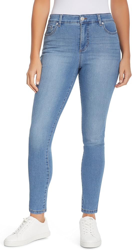 Bandolino Women's Mandie Figure Flattering High Rise Skinny Jean