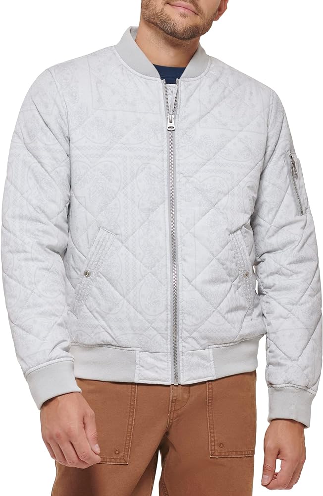 Levi's Men's Diamond Quilted Bomber Jacket