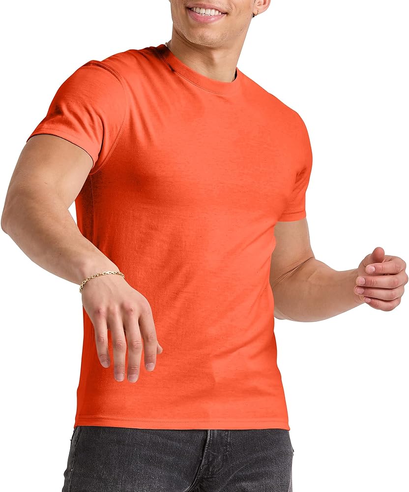 Hanes Mens T-Shirt, Originals Lightweight Cotton Tee, Crewneck T-Shirt For Men, Available In Tall