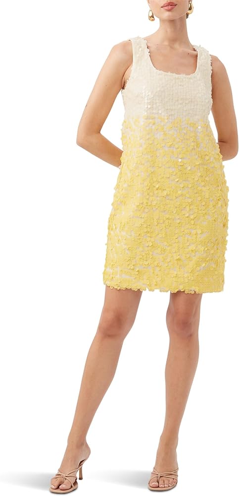 Trina Turk Women's Ombre Sequin Shift Dress