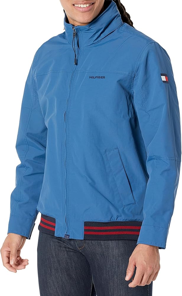 Tommy Hilfiger Men's Adaptive Regatta Jacket With Magnetic Zipper