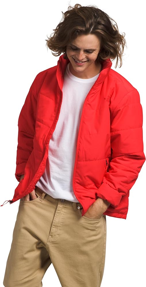 THE NORTH FACE Men's Junction Insulated Jacket, Fiery Red, XX-Large