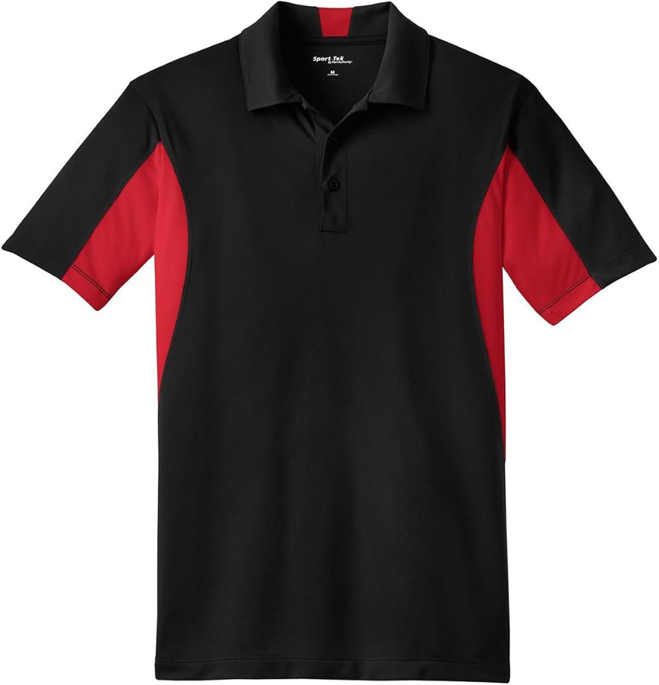 SPORT-TEK Men's Tall Side Blocked Micropique Sport Wick Polo