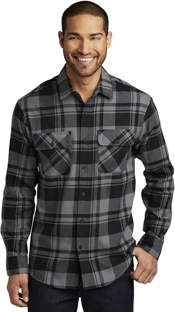 Port Authority Plaid Flannel Shirt