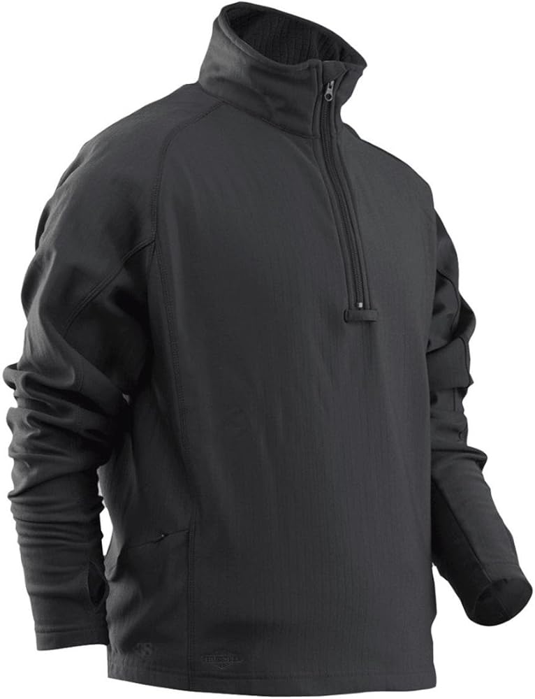 TRU-SPEC Men's 24-7 Series Zip Thru Grid Fleece Pullover