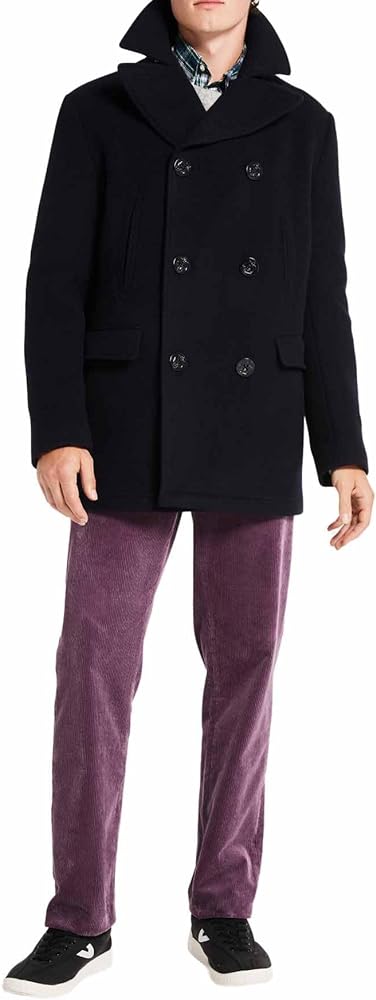 Brooks Brothers Men's Wool Classic Pea Coat