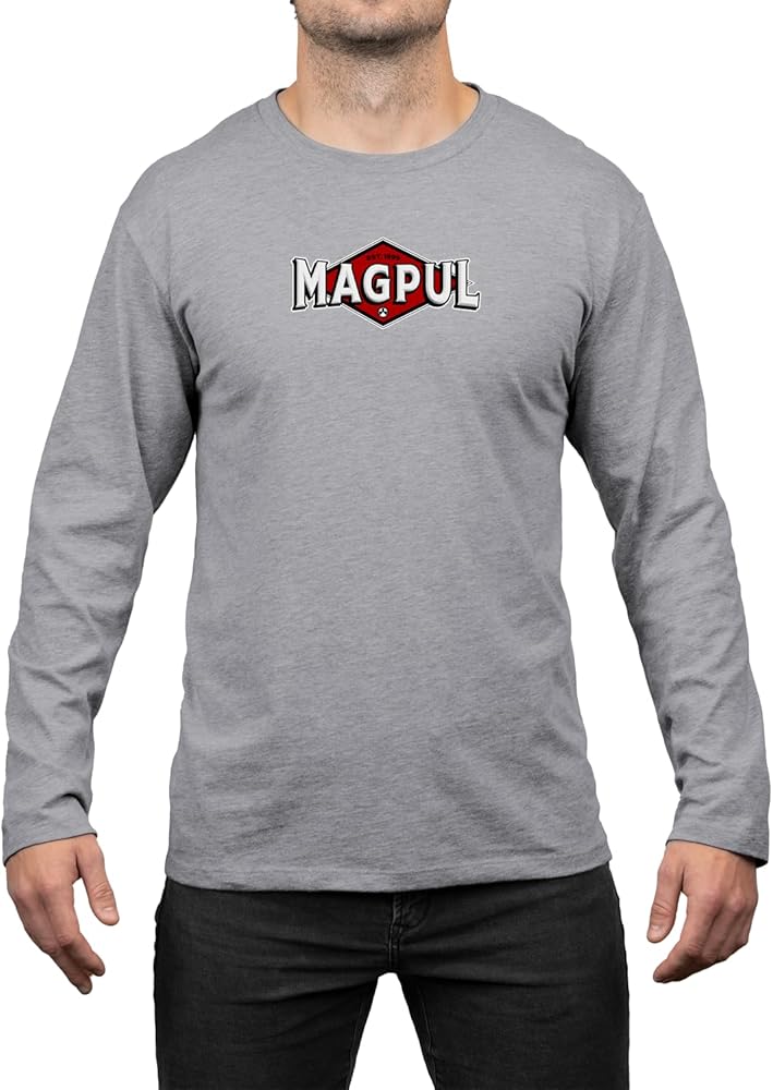 Magpul Mapgul Crew Neck Blend Long Sleeve T-Shirt for Men