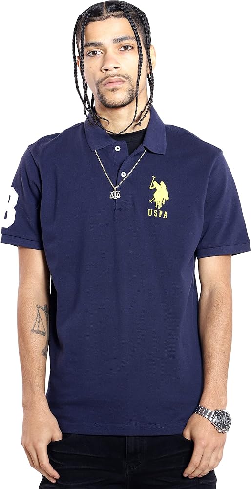 U.S. Polo Assn. Men's Solid Pique Polo Shirt