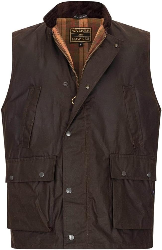 Walker and Hawkes - Men's Wax Winchester Gilet