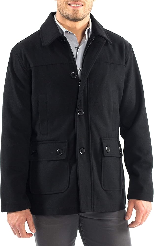 Alpine Swiss Wyatt Mens Classic Barn Coat