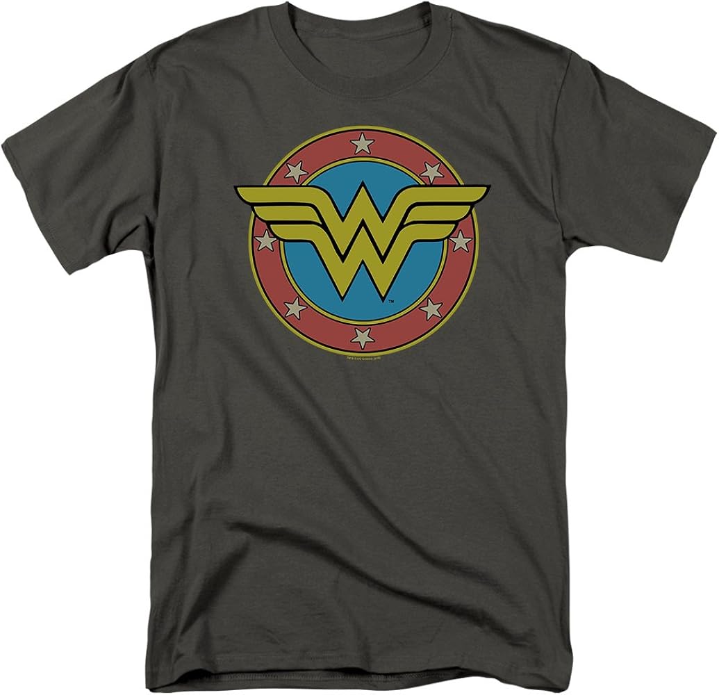 Popfunk Classic Wonder Woman Stars T Shirt