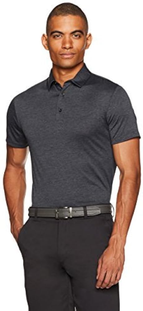 Amazon Essentials Men's Slim-Fit Tech Stretch Polo Shirt