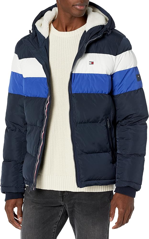 Tommy Hilfiger Men's Hooded Puffer Jacket