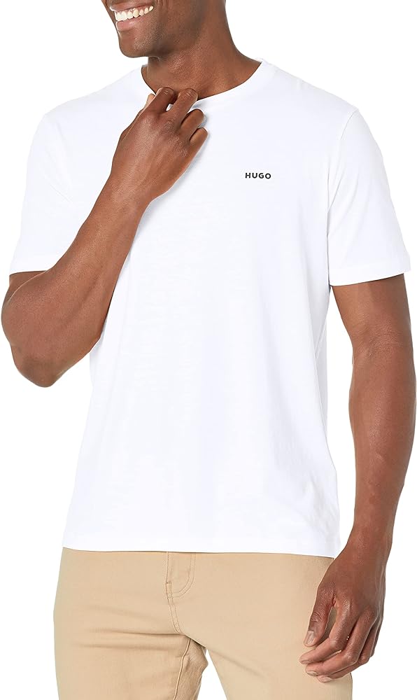 HUGO Men's Small Logo Short Sleeve T-Shirt