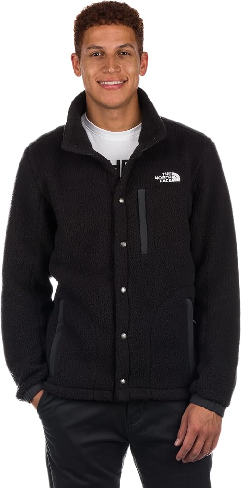 THE NORTH FACE Parkview Mens Fleece TNF Black/Asphalt Grey Sz M