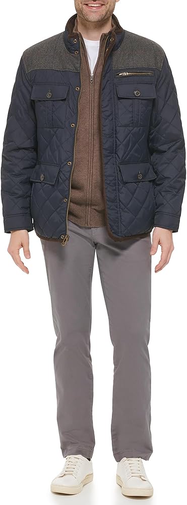 Cole Haan Men's Diamond Quilted Jacket