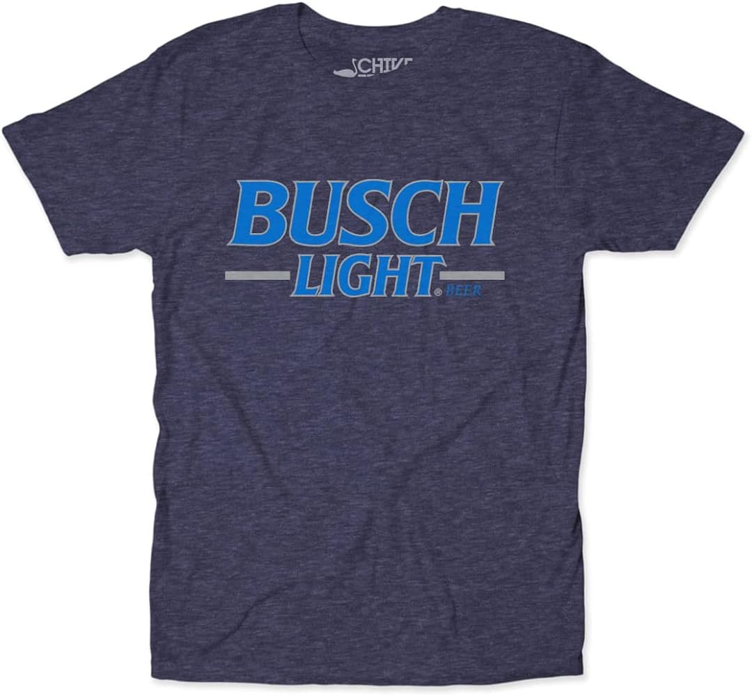 theCHIVE Busch Vintage Logo Beer Tee