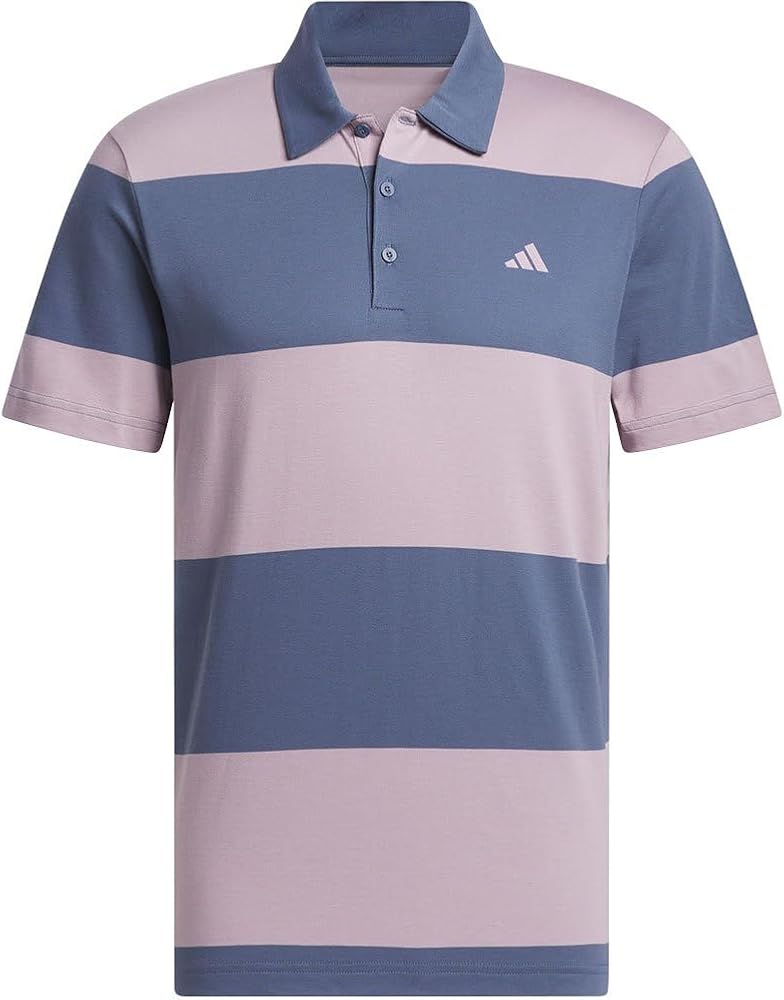 adidas Men's Colorblock Rugby Stripe Polo Shirt