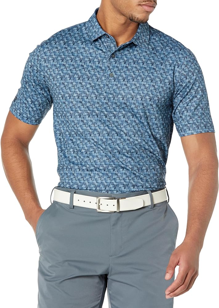 Greg Norman Men's Cayman Palm Ml75 Polo