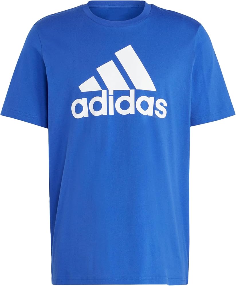 adidas mens Essentials Single Jersey 3-stripes T-shirt