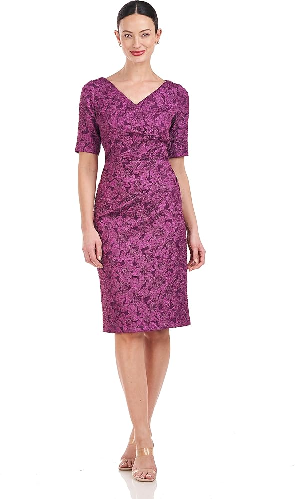 JS Collections Women's Gianna Knee Length Dress