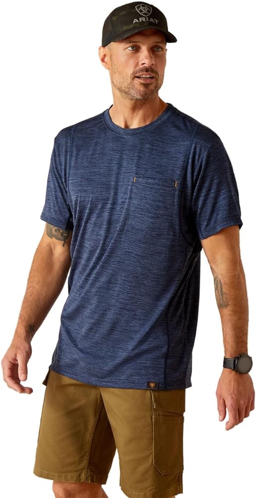 ARIAT Men's Rebar Evolution Athletic Fit T-Shirt