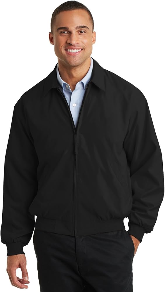 Port Authority Men's Casual Microfiber Jacket