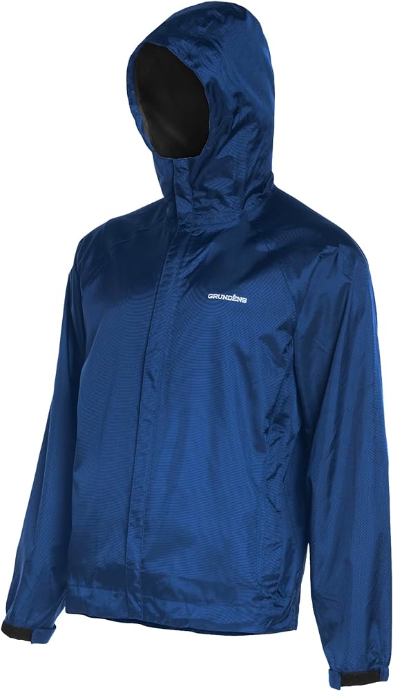 Grundéns Men’s Weather Watch Sport Fishing Jacket - Waterproof, Heavy Duty Rain Gear, Breathable, Packable Raincoat With Hood