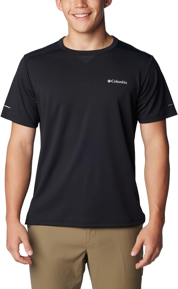 Columbia Men's Black Mesa Short Sleeve Crew