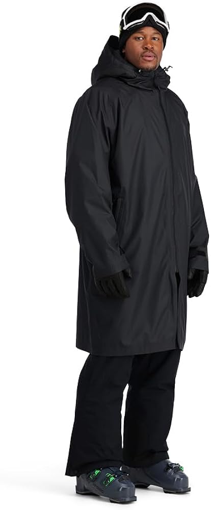 Spyder Men's Rain Shell Knee Length Jacket