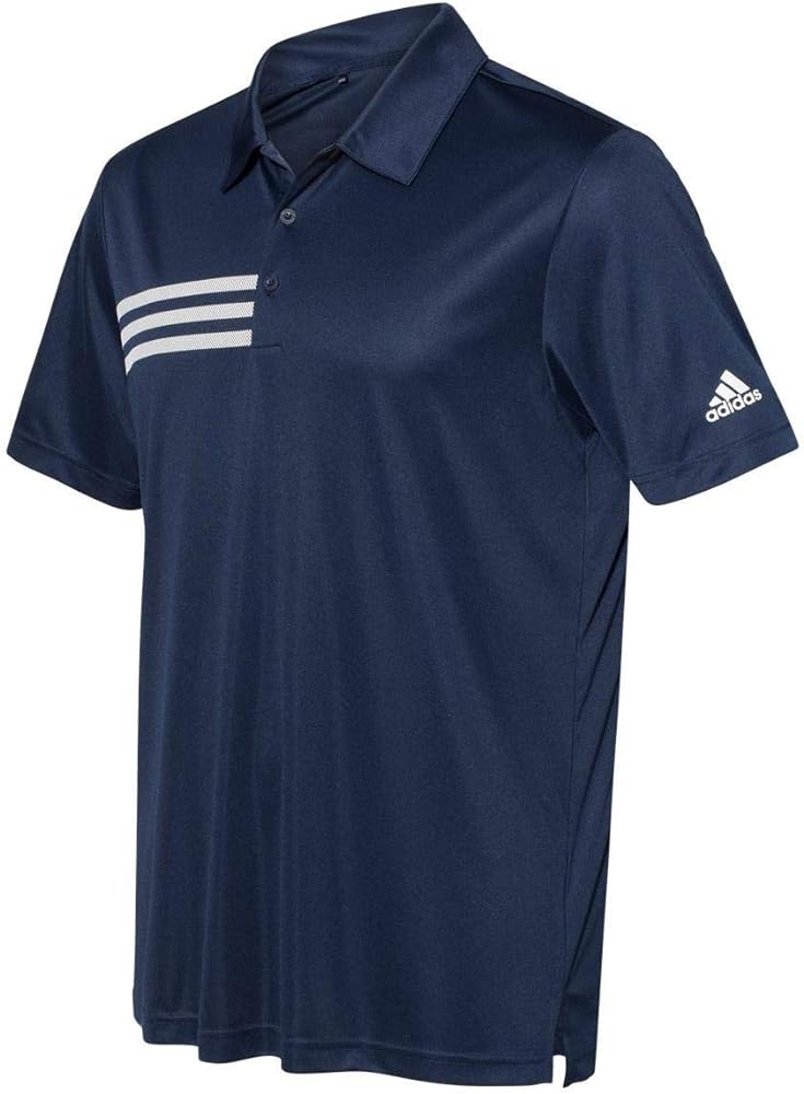 Adidas 3-Stripes Chest Sport Shirt L Collegiate Navy/ White