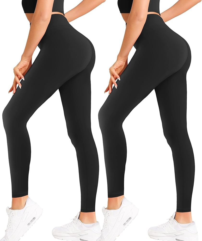 Natural Feelings Buttercloud High Waisted Leggings for Women Ultra Soft Stretch Opaque Slim Yoga Leggings